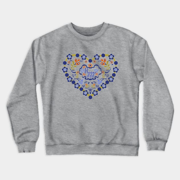 Hygge heart Crewneck Sweatshirt by Mimie20